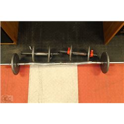 BARBELL AND DUMBELL SET