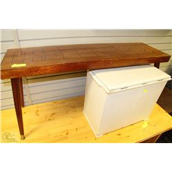 LARGE CRIBBAGE TABLE