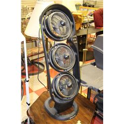 3-TIER MULTI-SPEED ADJUSTABLE ELECTRIC FAN