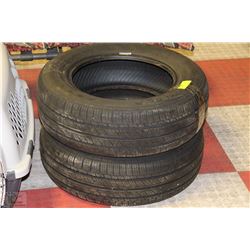 TWO 195/60R14 FEDERAL TIRES
