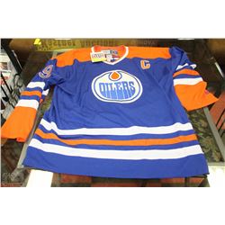 WAYNE GRETZKY OILERS HOCKEY JERSEY - SIZE XL