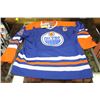 Image 1 : WAYNE GRETZKY OILERS HOCKEY JERSEY - SIZE XL