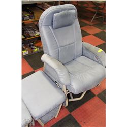 MATERNITY CHAIR, RECLINES,ROCKS,SWIVELS AND COMES