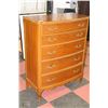 Image 1 : 5 DRAWER CHEST OF DRAWERS-38"X19"X47"H