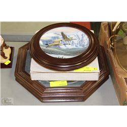 FOUR ASSORTED ESTATE COLLECTOR PLATES