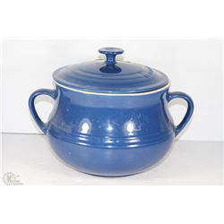 LE CRUESET LARGE CASSEROLE/BEAN POT WITH LID