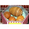 Image 1 : RUSSIAN WOODEN EGG COLLECTION