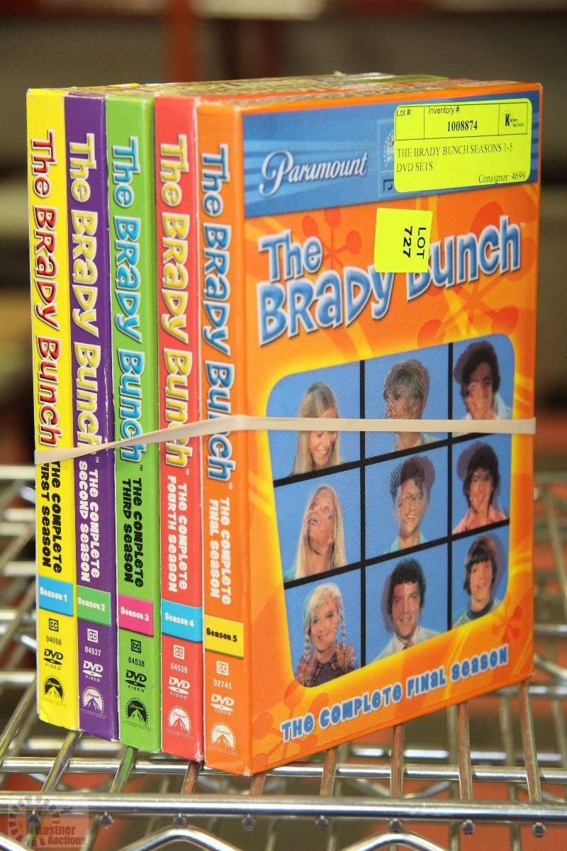 THE BRADY BUNCH SEASONS 15 DVD SETS
