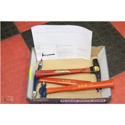 BOX OF 3 HICKORY PROSPECTOR PICKS