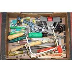 FLAT OF SHOP TOOLS ON CHOICE