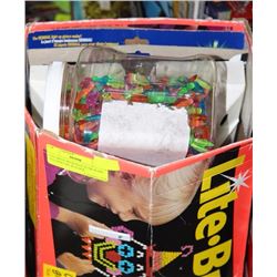 LITE BRITE WITH PEGS STAR WARS AND BOB THE BUILDER