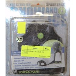 PAIR OF SNOW & ICE SLIP ON CLEATS