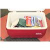 Image 1 : IGLOO CAMP COOLER WITH CONTENTS