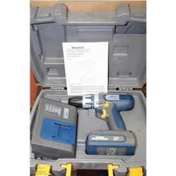 MASTERCRAFT MAXIMUM 18V CORDLESS DRILL WITH