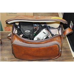 ESTATE BOX WITH CAMERAS INCLUDING PENTAX