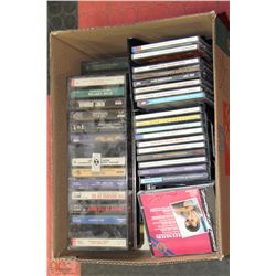 ESTATE CD AND CASSETTE COLLECTION INCLUDES WIZARD