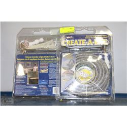 TWO DECORATIVE INDOOR/OUTDOOR STRIP LIGHTS