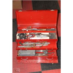 BEACH TOOL BOX WITH CONTENTS