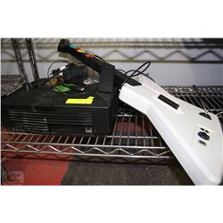 XBOX CONSOLE WITH GUITAR