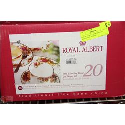 ROYAL ALBERT 20 PC DISH SET BRAND NEW IN BOX