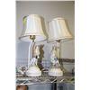 Image 1 : PAIR OF VINTAGE GIRL & DOG FIGURINE TABLE LAMPS