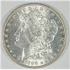 Image 1 : 1886 MORGAN SILVER DOLLAR, CHOICE BU