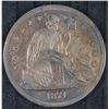 Image 1 : 1871 SEATED LIBERTY DOLLAR TONED AU