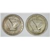 Image 2 : 1918-S FINE & 1917 T-1 FINE STANDING LIBERTY QUARTERS
