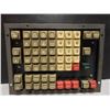 Image 2 : FANUC A20B-0007-0030/02A KEYBOARD OPERATOR PANEL *LETTER 'P' IS LOOSE*