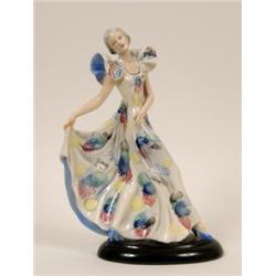 A Goeble Figure, of a lady in a long flowing dress, 31 cm  See illustration £30 - 50...