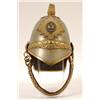 Image 1 : A Victorian Royal Berkshire Yeomanry Helmet, with acanthus leaf finial and chain link chin strap...