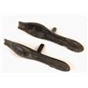 Image 1 : An 18th Bronze Rat Tailed Spoon Mould, and associated pourer  See illustration £50 - 80...