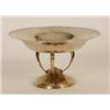 Image 1 : A Silver Tazza, on three supports, Walker & Hall, Sheffield, 1909, 9 cm  See illustration £240 -...