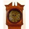 Image 1 : A Longcase Clock, the circular brass dial signed Fosse Bayley £Burton" - 0...