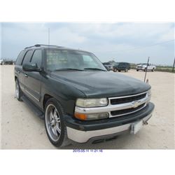 2001 - CHEVROLET TAHOE