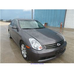 2005 - INFINITI G35