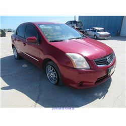 2011 - NISSAN SENTRA // EXPORT ONLY