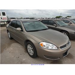 2007 - CHEVROLET IMPALA