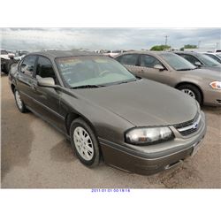 2001 - CHEVROLET IMPALA