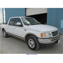 2001 - FORD F-150 "TEXAS REGISTRATION ONLY"