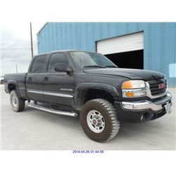 2004 - GMC SIERRA 2500 // BONDED TITLE "TEXS REGISTRATION ONLY"