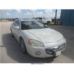 2005 - CHRYSLER SEBRING // REBUILT SALVAGE "TEXAS REGISTRATION ONLY"