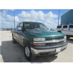 1999 - CHEVROLET SILVERADO "TEXAS REGISTRATION ONLY"