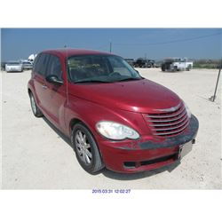 2007 - CHRYSLER PT CRUISER // REBUILT SALVAGE "TEXAS REGISTRATION ONLY"