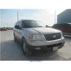 2004 - FORD EXPEDITION "TEXAS REGISTRATION ONLY"