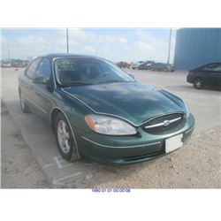 2000 - FORD TAURUS "TEXAS REGISTRATION ONLY"