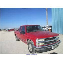 1995 - CHEVROLET SILVERADO 1500 // SALVAGE TITLE // BONDED TITLE // EXPORT ONLY