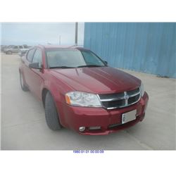 2008 - DODGE AVENGER // REBUILT SALVAGE "TEXAS REGISTRATION ONLY"