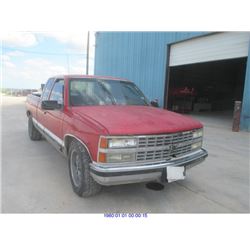1991 - CHEVROLET C-1500 "TEXAS REGISTRATION ONLY"