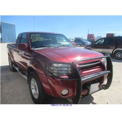 2001 - NISSAN FRONTIER "TEXAS REGISTRATION ONLY"